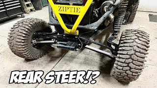 CAGE GIVEAWAY WINNER! We Put a Prototype Rear Steer System on Our Can Am Maverick X3