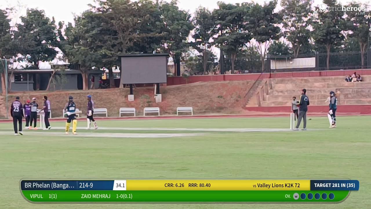 live cricket match | IKIGAI Non-Stop Cricket Series live - D5 Sports, Manipal University Campus, Ye