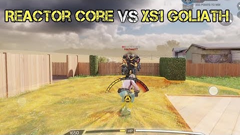 New Reactor Core vs XS1 Goliath & more in COD Mobile | Call of Duty Mobile