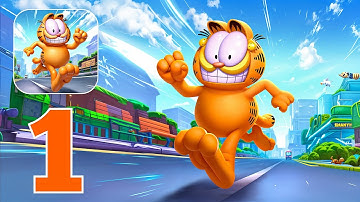 Garfield Rush - Gameplay Walkthrough Part 1 - Tutorial (iOS, Android)