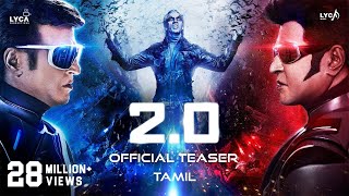 Unleashing the official teaser of our magnum opus "2.0" starring
rajinikanth, akshay kumar, amy jackson in lead; music composed by a r
rahman & directed s...