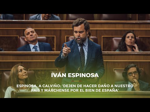 Espinosa, a Calviño: ‘Dejen de hacer daño a nuestro país y márchense por el bien de España’