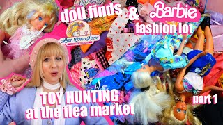 TOY HUNTING for dolls at the flea market  80s 90s Barbie, Lady LovelyLocks, Barbie fashion haul