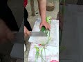 The Ritual Of Chopping Vegetables #bamboo #viral #shortsfeed #satisfying #bambooacademy #survival
