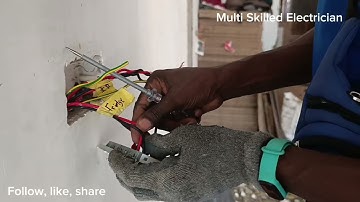 Easy Way To Install BG 4 Gang Grid Switch In The Kitchen