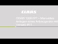 CEMIS 1200 FP1 Manuelles Anlegen eines Anbaugeräts mit Versatz #11
