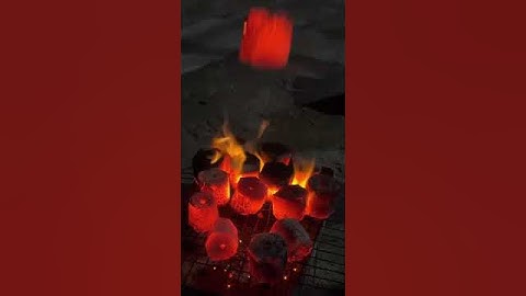 Test than nướng không khói HaChiKo - 100% gáo dừa tự nhiên. #thangaodua #thankhongkhoi #thansach