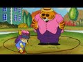 Arale sumo wrestles mr tiger 