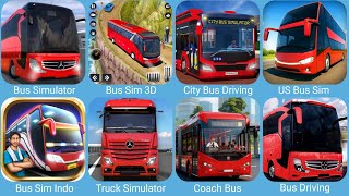 Bus Simulator Ultimate,Bus Sim 3D,US Bus Simulator,Bus Simulator Indonesia,Truck Simulator Ultimate screenshot 1