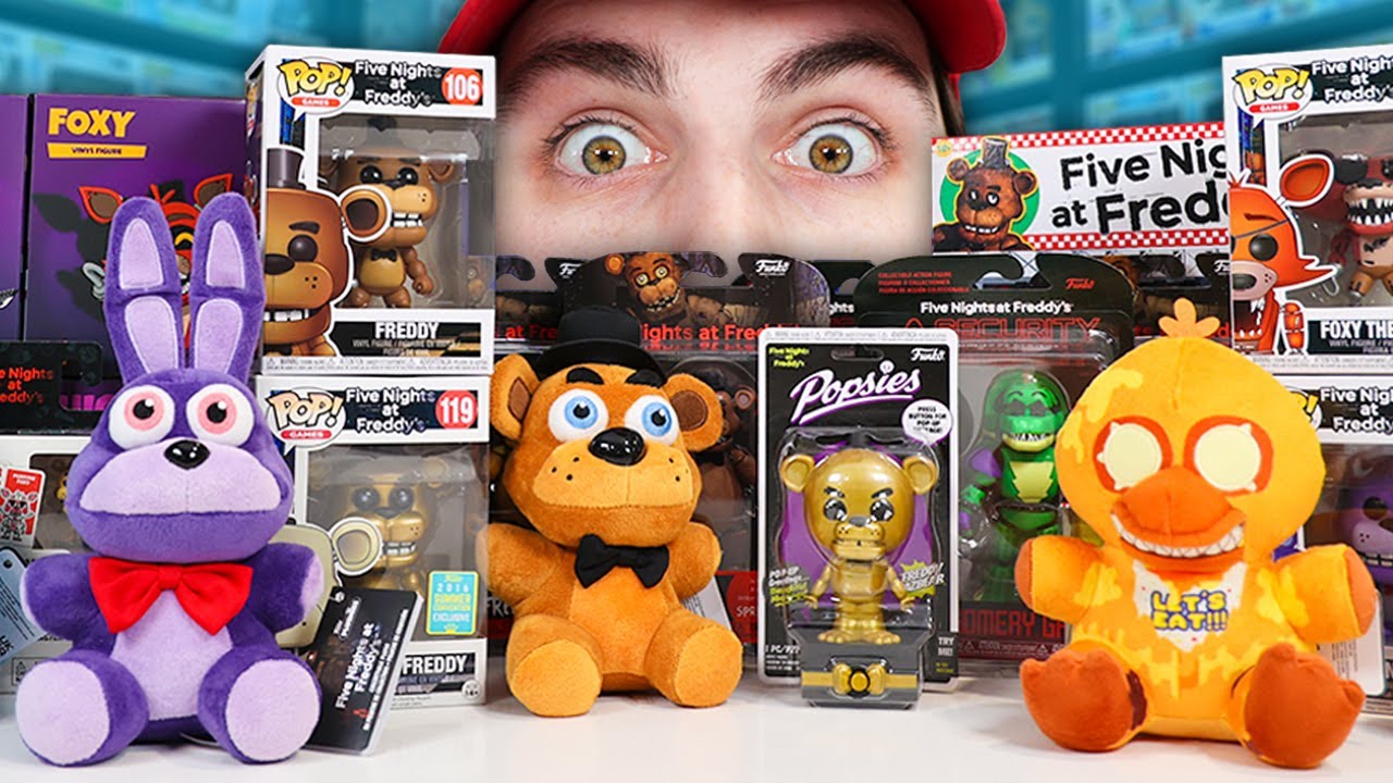 My $1000 FNAF Collection! (Plush, Funko Pops, Youtooz and MORE!) 