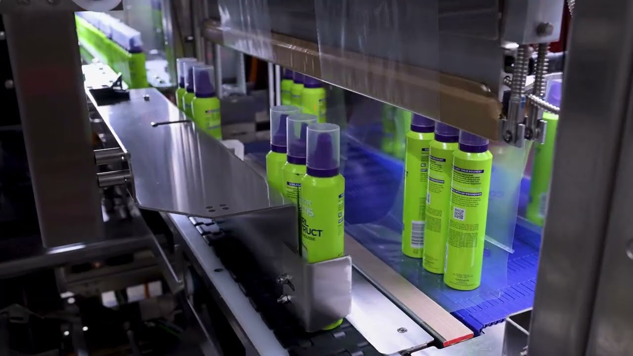 Shrink Wrap Machine for Aerosol Can 3-Packs | Polypack PHARMA-HS-32HD