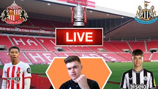 Sunderland 0-3 Newcastle United | Tyne–Wear Derby | FA Cup 2023/24 | LIVE Watchalong With @T_Boys_TV