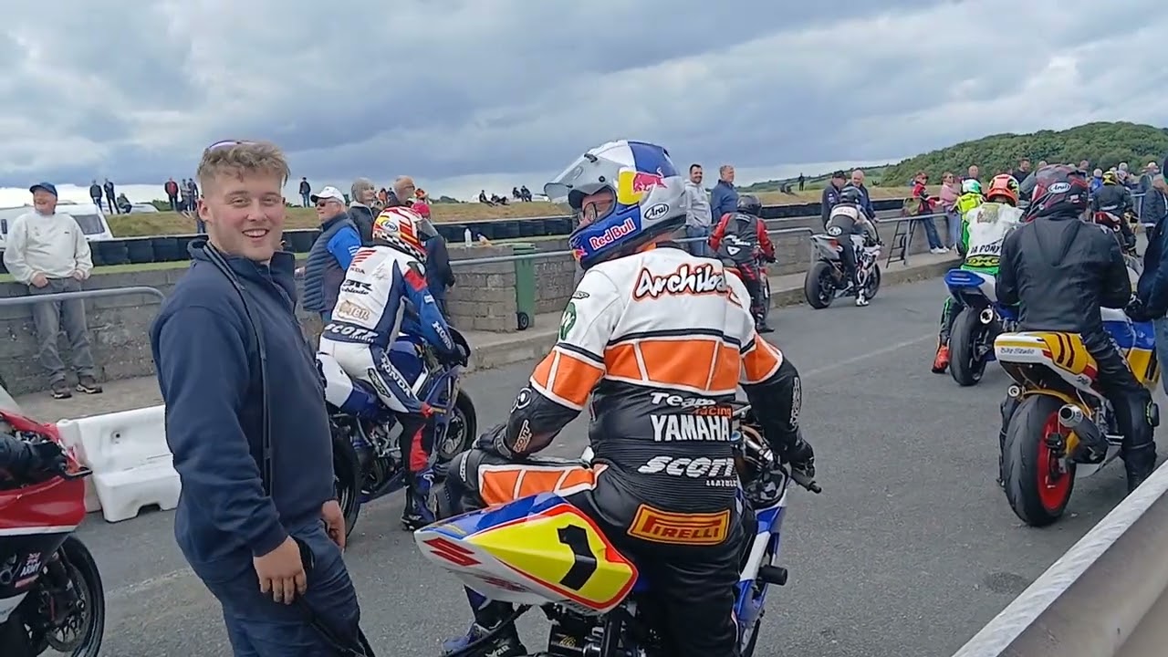 Classic Bike Festival Bishopscourt Racing Circuit Co Down Northern Ireland 03/08/2024 on a dry day.