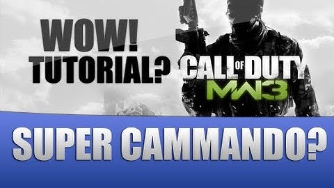 (MW3) Super Commando Glitch! Tutorial