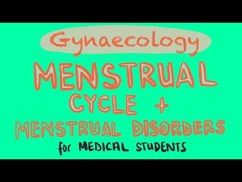 Gynaecology - Menstrual Cycle + Menstrual Disorders For Medical Students