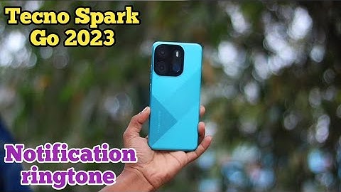 How To Change Notification Ringtone In Tecno Spark Go 2023, Tecno Spark Go 2023  Mein
