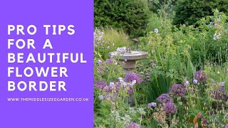 How to plan a flower border - top professional tips