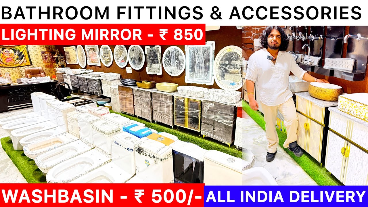 Bathroom Fittings & Accessories | Factory रेट पर Bathroom Fittings Sanitaryware | Heavy Discount