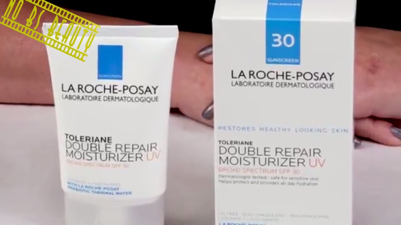 LA ROCHE-POSAY Toleriane Double Repair Face Moisturizer UV SPF 30 Review ( Sunscreen Week 2018) - YouTube