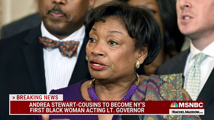 Majority Leader Andrea Stewart-Cousins with Rachel...