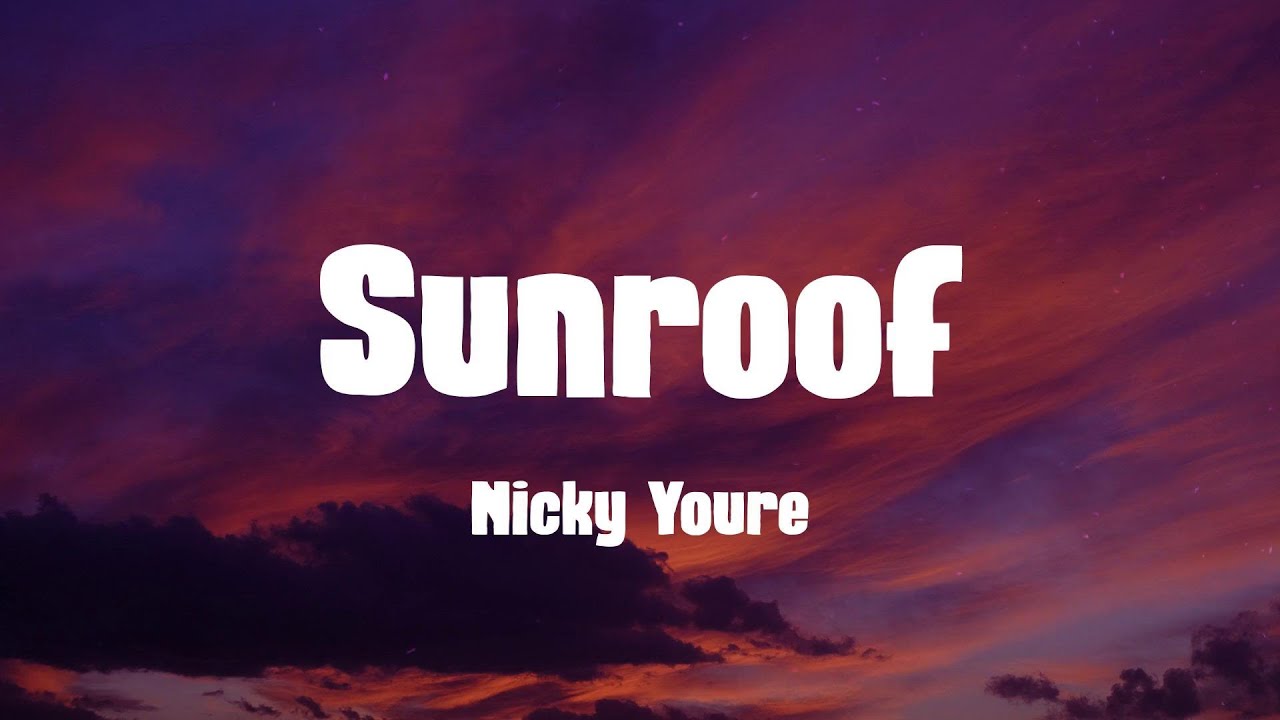 Nicky Youre Sunroof (Lyrics) YouTube
