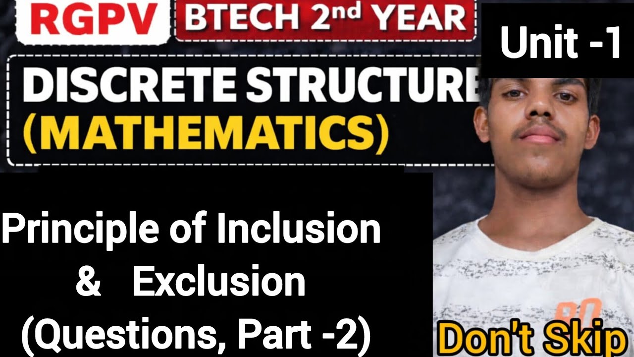Principle of Inclusion & Exclusion & Venn Diagram Question(PART 2 ...