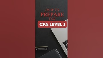 How to begin CFA level 1 journey? Watch the whole video on @FinanceProf.VinitMehta #shorts #cfa #exam