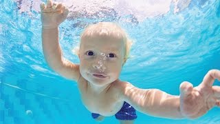 How to Introduce a Baby to Swimming: Breathing Activities