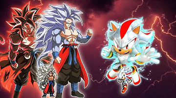 Xeno Goku V2 OP(All Form)(New) VS Shadic OP(ALl Form) in Jump Force Mugen