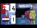Nepal vs syria extended highlights  waff womens championship 2024