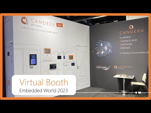 Virtual Booth: Candera @Embedded World 2023