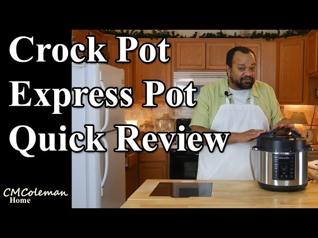 Crock-Pot® Express XL Pressure Multi-Cooker – Dark Stainless Steel –  National Product Review