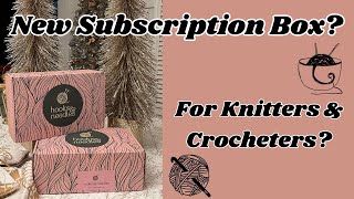 Hooks and Needles Subscription #unboxing #crochetcommunity #knitting #crochet #hooksandneedles