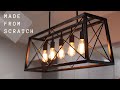 DIY Light Fixture Cut, Weld, Repeat