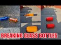 Breaking Glass Bottles & Balloon Drops 😱🔥 Crushing Crunchy & Soft Things! #asmr #satisfying