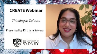 Webinar #45 | Thinking in Colours, Embodied Knowledge - presented by Kirthana Selvaraj