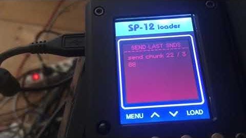 E-Mu SP 12 Sample Loader