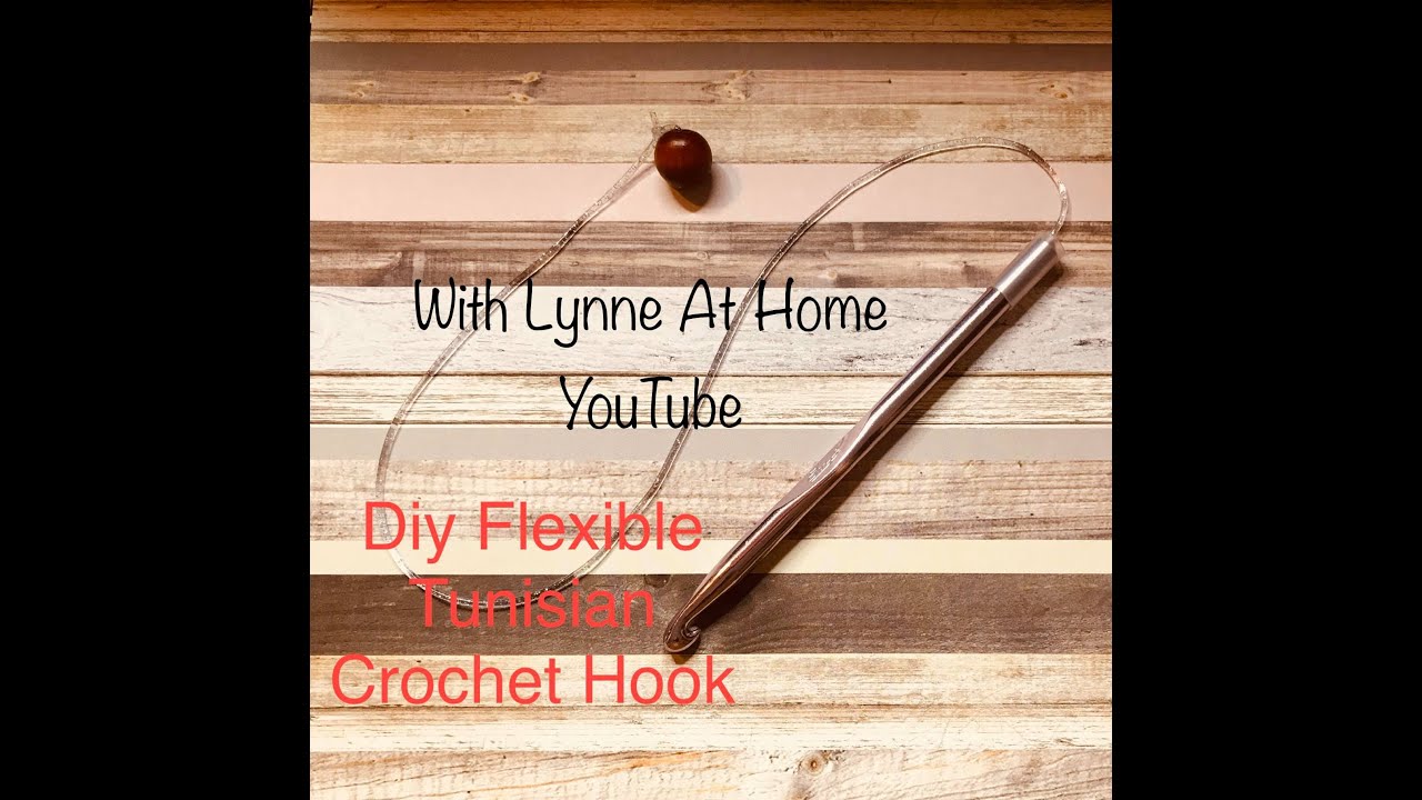 Diy Tunisian Crochet Hook With Flexible Cable 