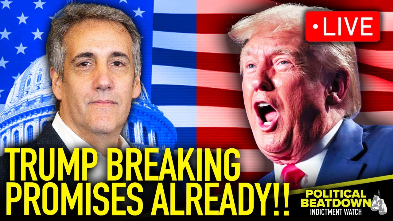 LIVE: Michael Cohen REACTS to LAST DAYS of Biden Presidency