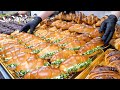 Most Popular Food Salted Bread Making Process Bakery in Seoul, South Korea 이대 고르드 소금빵