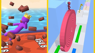 Giant Rush Vs Layers Roll : All Levels Gameplay - New Update Android, iOS #19