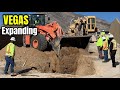 Las Vegas Desert Transformation | Massive Construction Machinery!