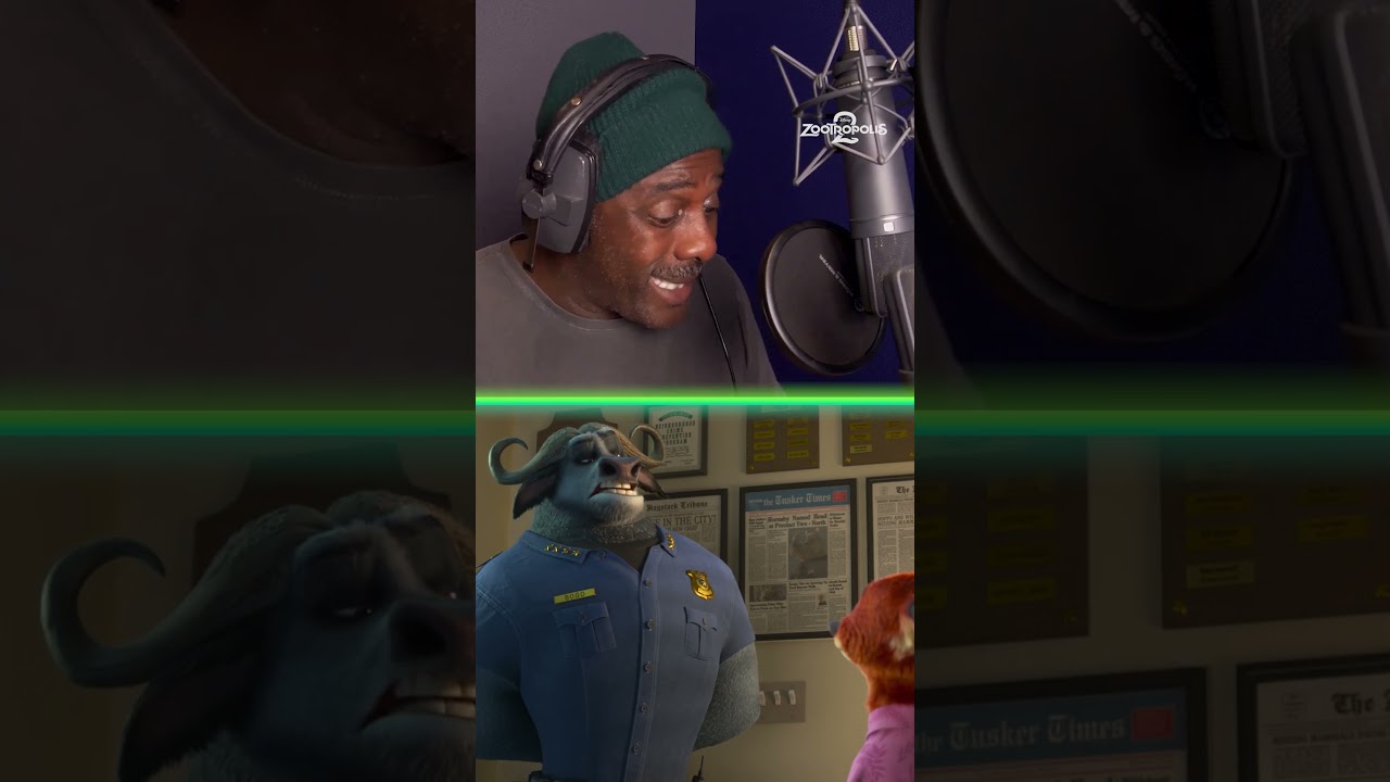 Idris Elba Brings Chief Bogo to Life | Booth to Screen