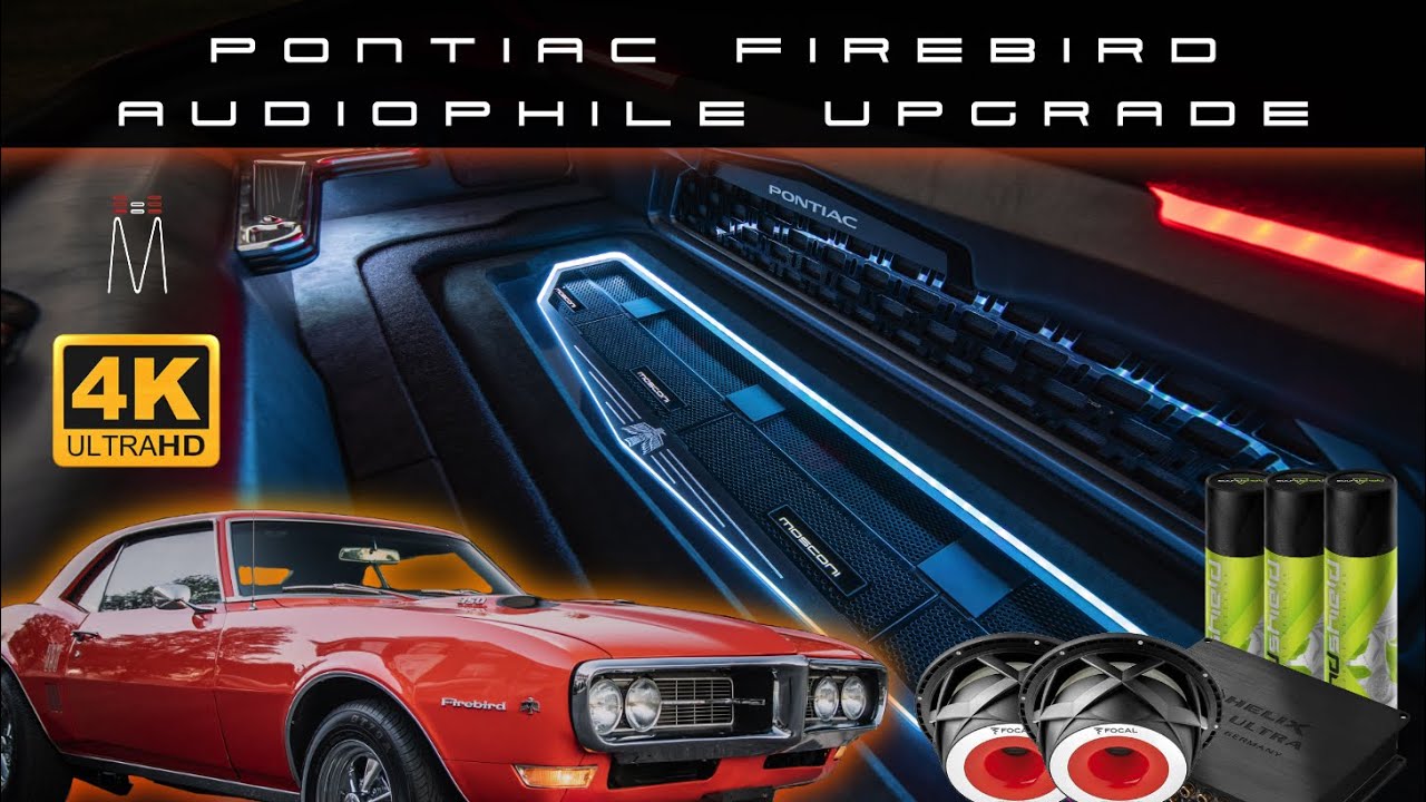 Pontiac Firebird 1968 года — реставрация салона с помощью Stealth Audiophile Stereo!