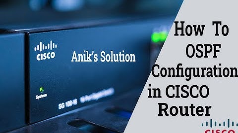 How to OSPF (Open Shortest Path First) Configuration in CISCO Packet Tracer | Latest Video 2021 |