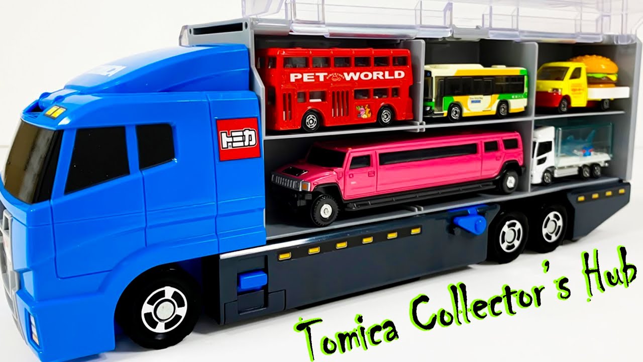 【超貴重！】トミカ グレートコンボイ 美品 なんとトミカカードは未開封！ トミカ 大型トラック コンテナ car 『 グレートコンボイ 』 - YouTube