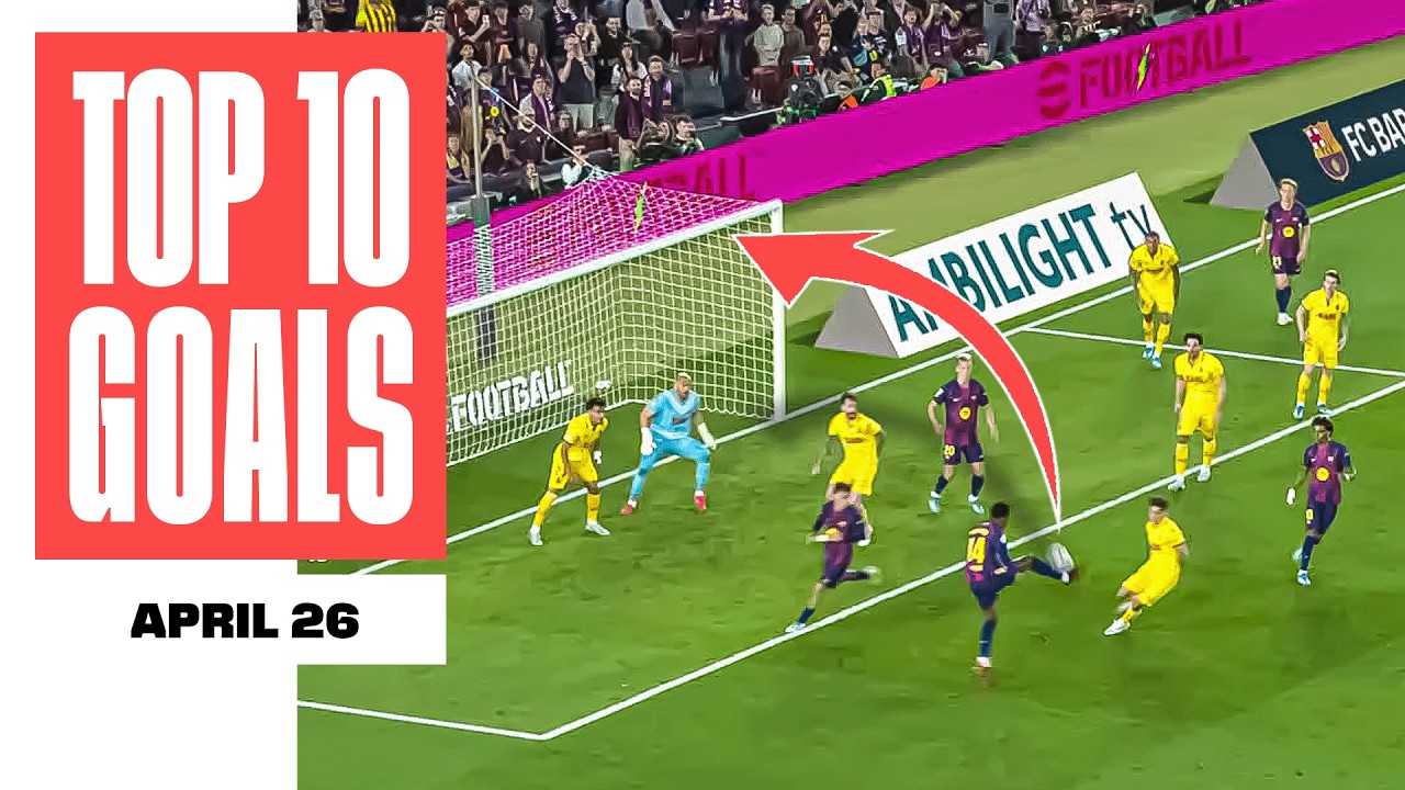 RASHFORD culmina un jugadón del BARÇA 🔵🔴 | ¡Los 10 MEJORES GOLES de ABRIL!