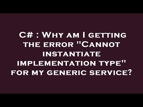 C# : Why