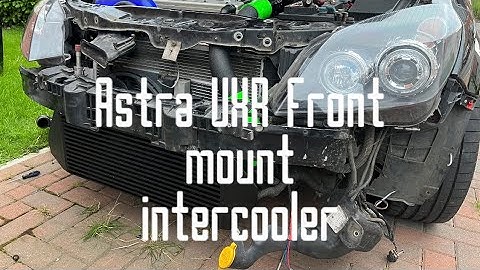 Astra VXR front mount intercooler install ft. MTC Motorsport