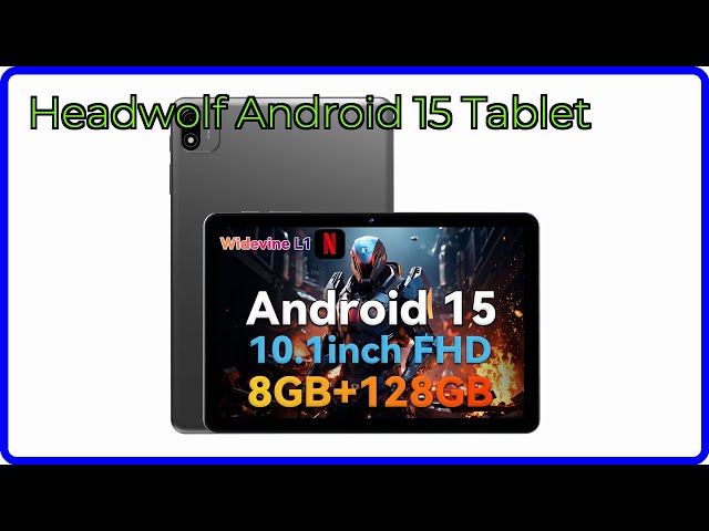 REVIEW (2026): Headwolf Android 15 Tablet. ESSENTIAL details